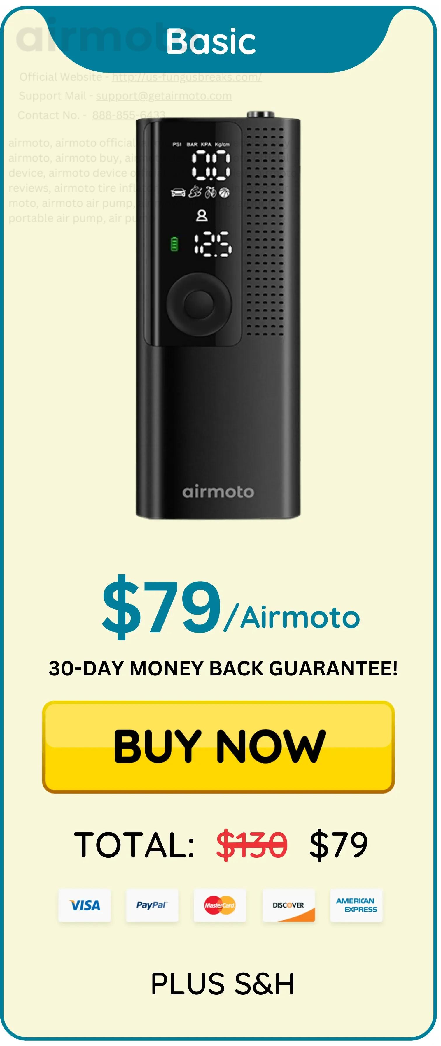Airmoto price