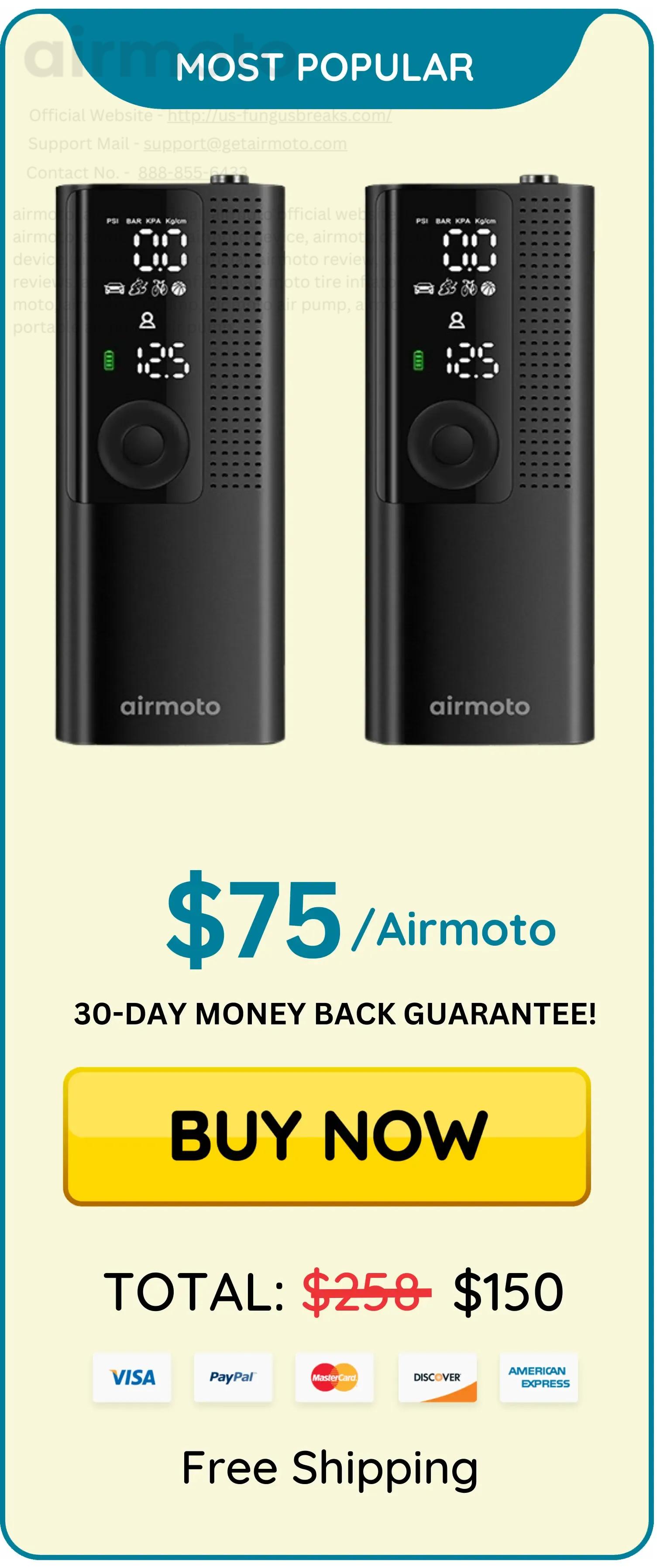 Airmoto price